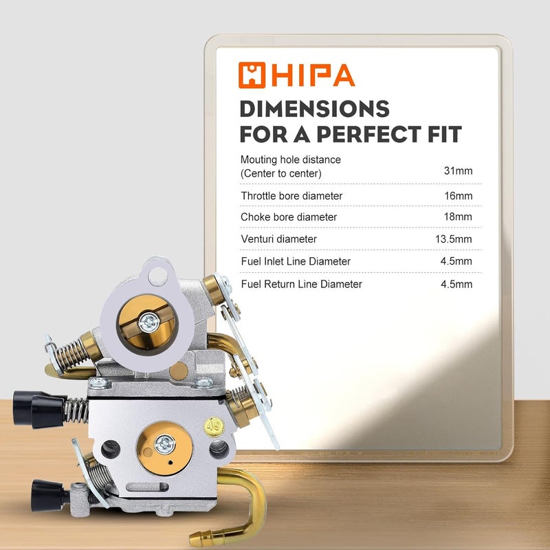 Hipa TS420 TS410 Carburetor for STIHL TS 420 TS410Z TS420Z Concrete Cut-Off Saw Replace Zama C1Q-S118 Carb 4238 120 0600 - Image 5